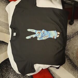 Mens XL graphic tee (Black) 100% polyester